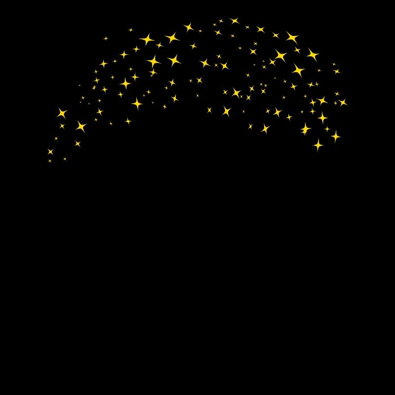 Bogey étoile dorée dans la nuit