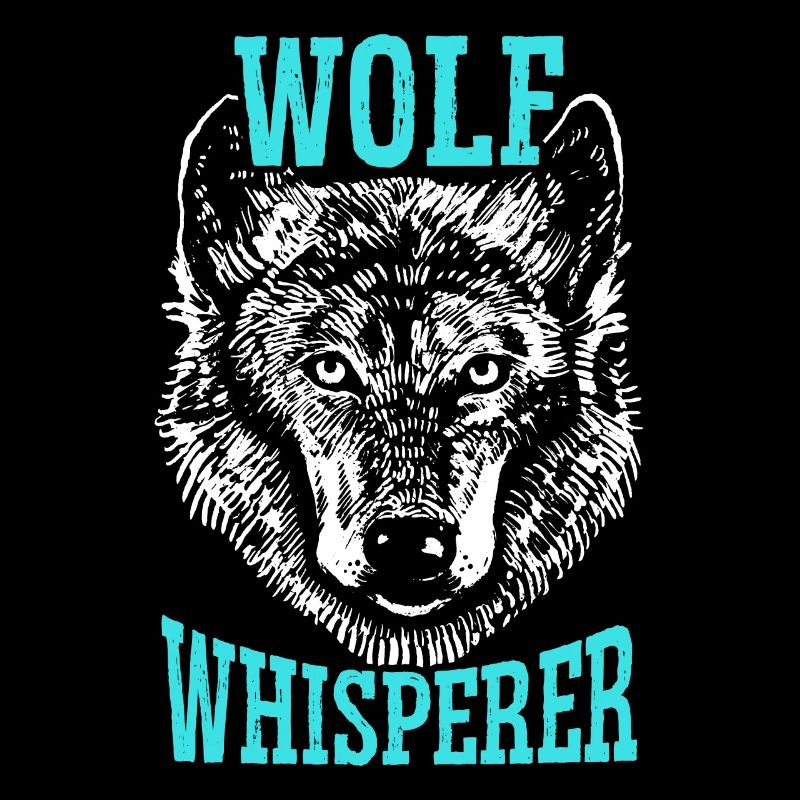 Wolf Flüsterer Wolf Wildtier Tierpfleger