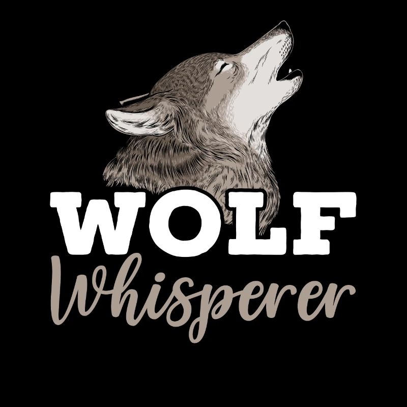 Wolf Flüsterer Wolf Wildtier Tierpfleger