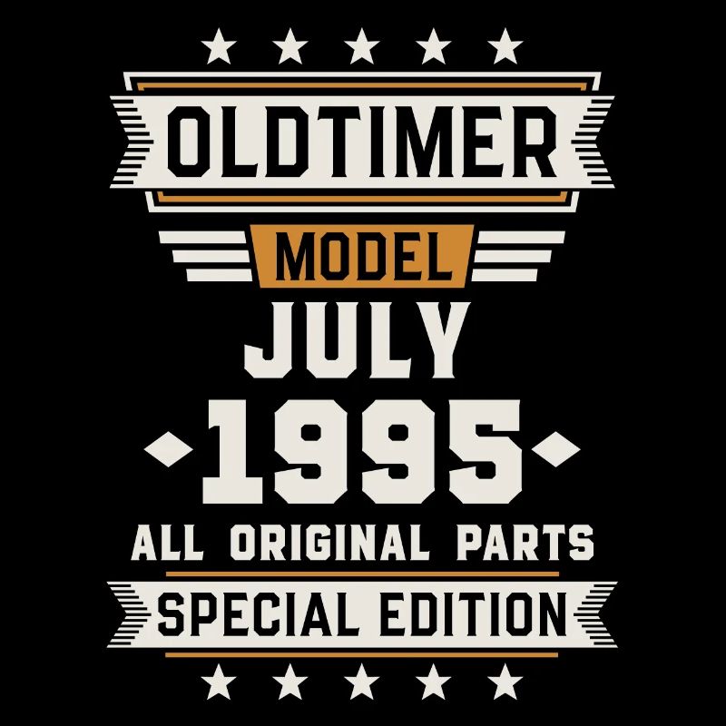 Oldtimer July 1995 Birthday Gift