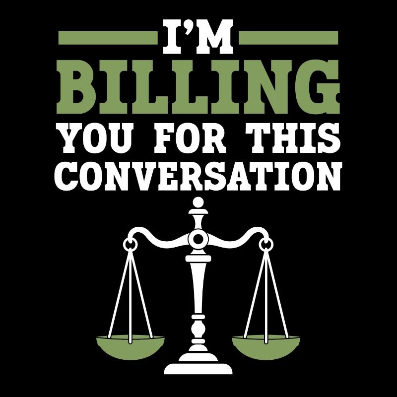 Je vous facture pour cet avocat de conversation