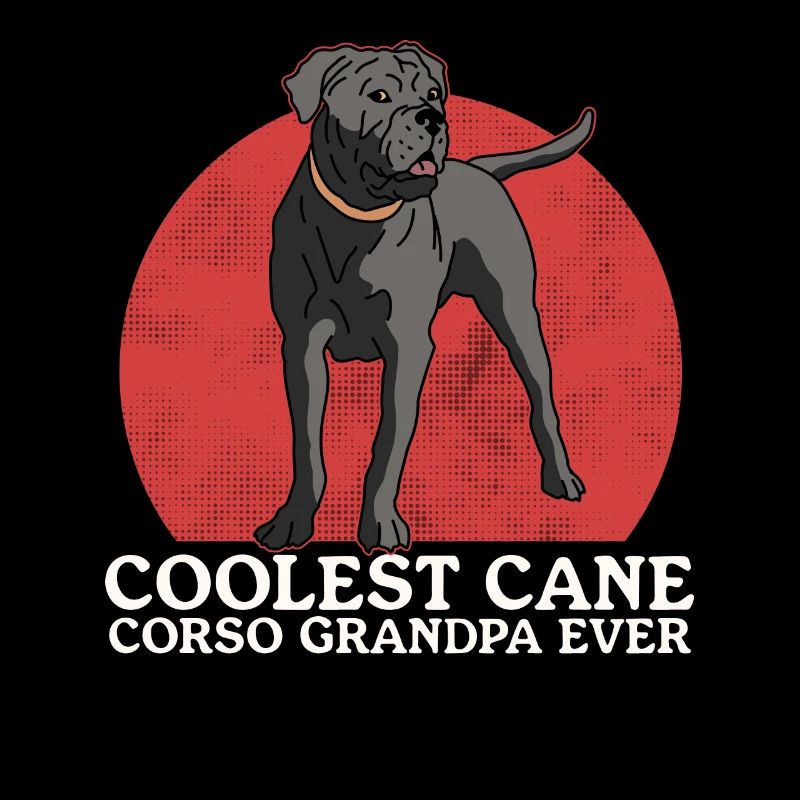 Cane Corso Grandpa Hunde Hundebesitzer Geschenk
