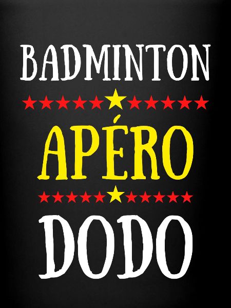 badminton apéro dodo