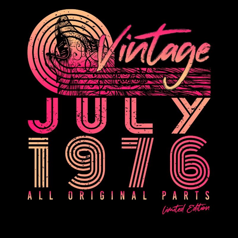 Millésime 1976 Juillet