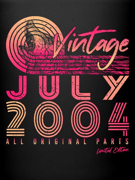 18e anniversaire juillet 2004