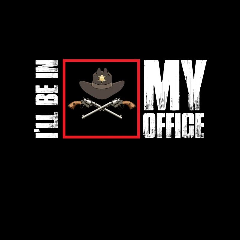 Sheriff Revolver Sheriffstern dans le bureau