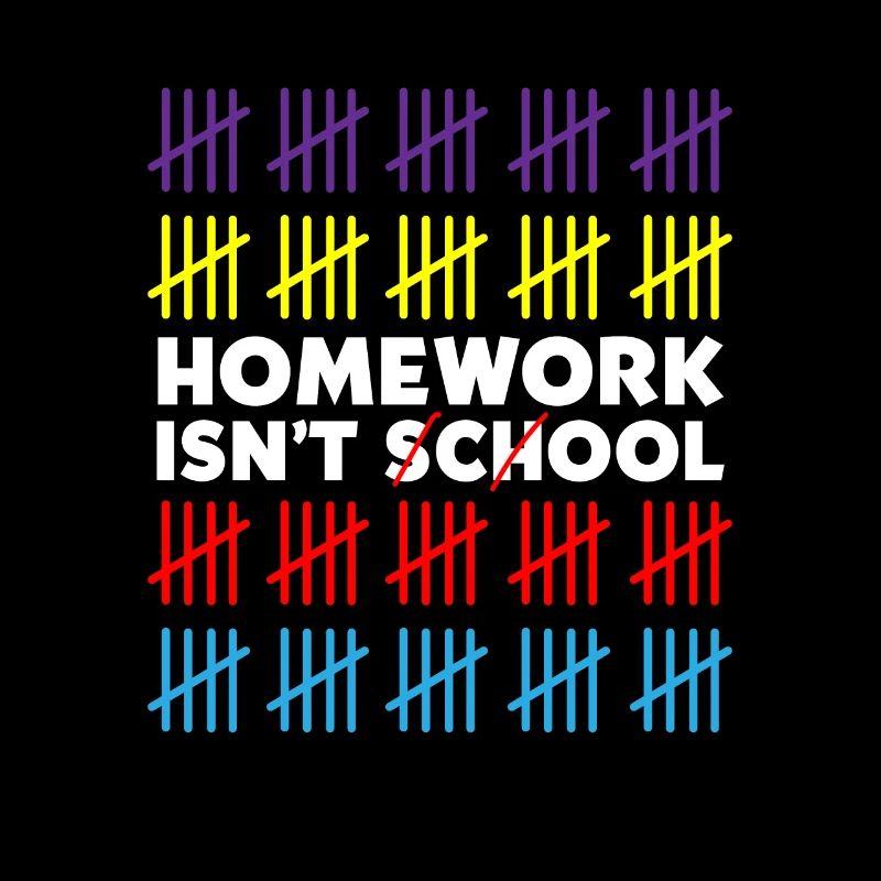 Homework Isn't School Cool Schoolchild