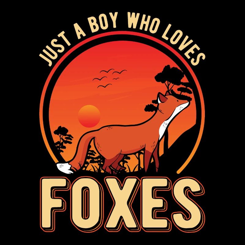 Fuchs Junge Geschenk