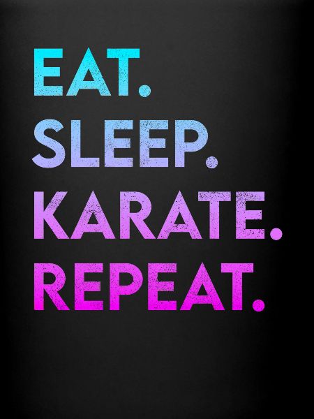 eat sleep karate repeat