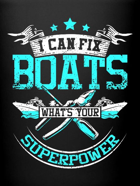 Je répare des bateaux