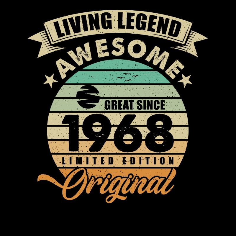 1968 Birthday Retro Original