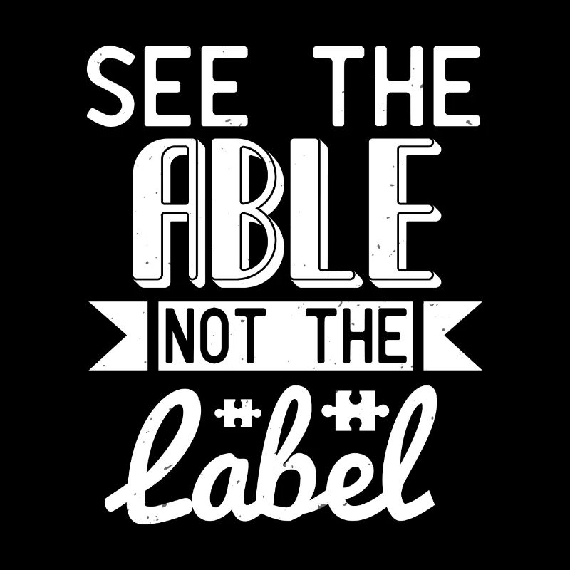see the able not thee label
