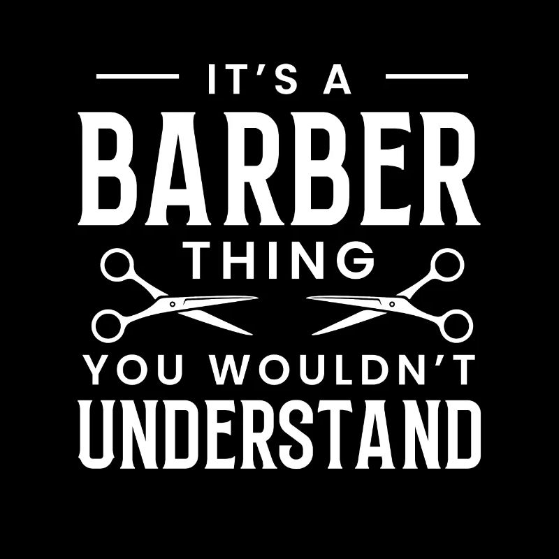 It´s A Barber Thing ... Bart Friseur Shirt