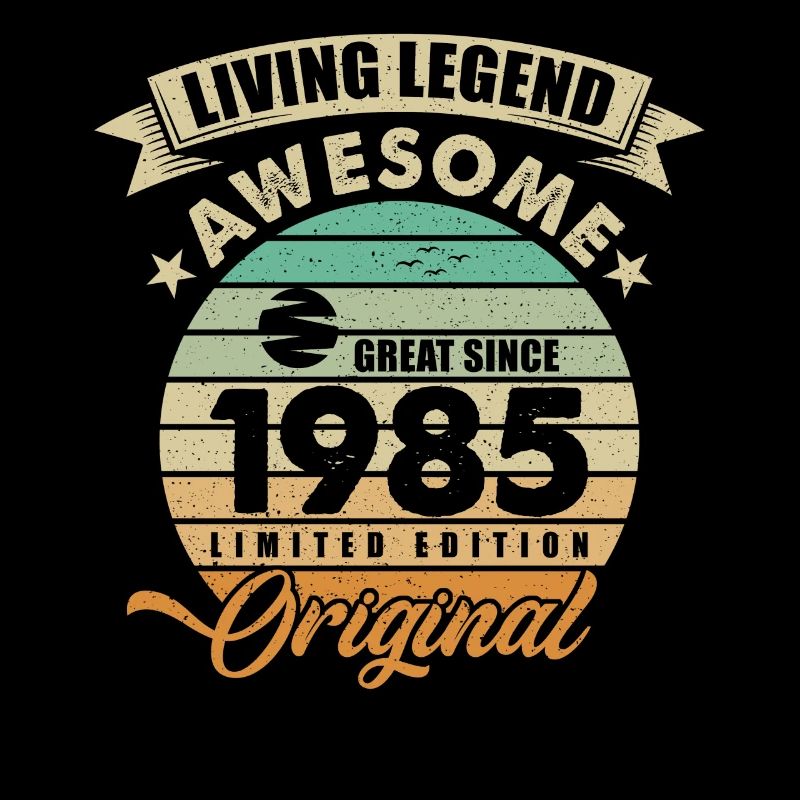 1985 Geburtstag Retro Orginal