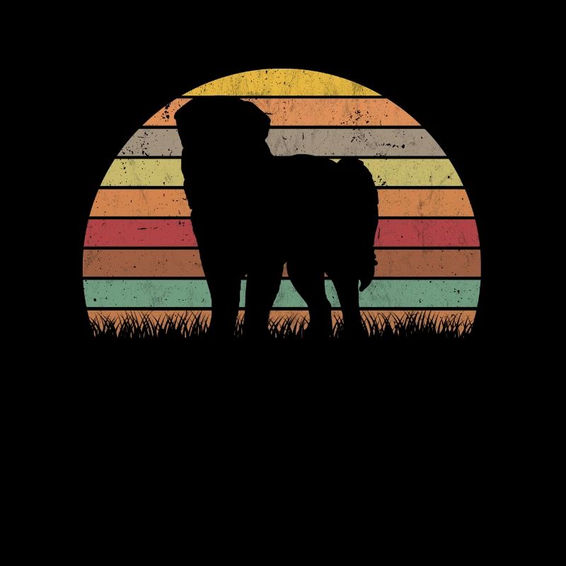 Leonberger Retro