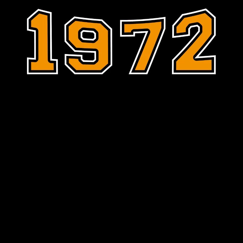 1972 Année Oranges Design