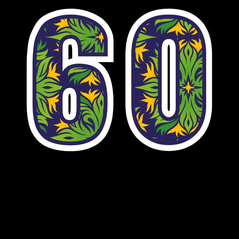 60 Number Green