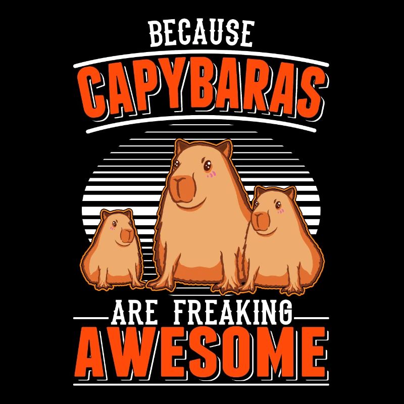 Parce que les Capybaras sont impressionnants