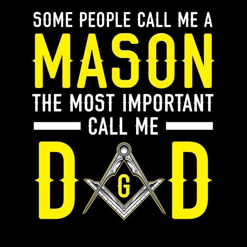 Freemason Dad Fraternal Freemasonry Square Compass