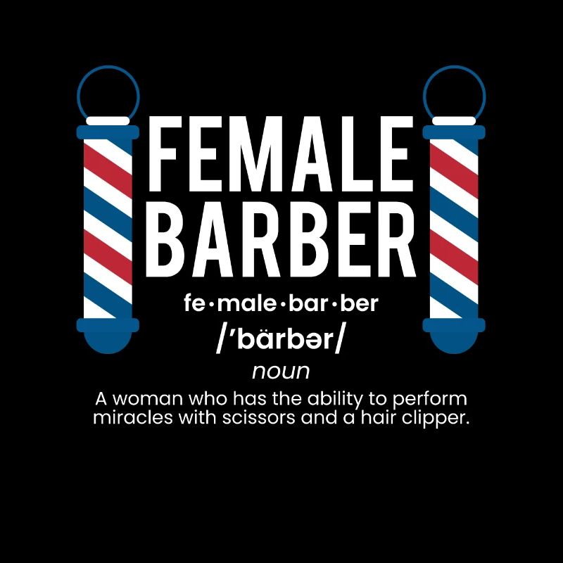 Femme Barbier Définition Cadeau