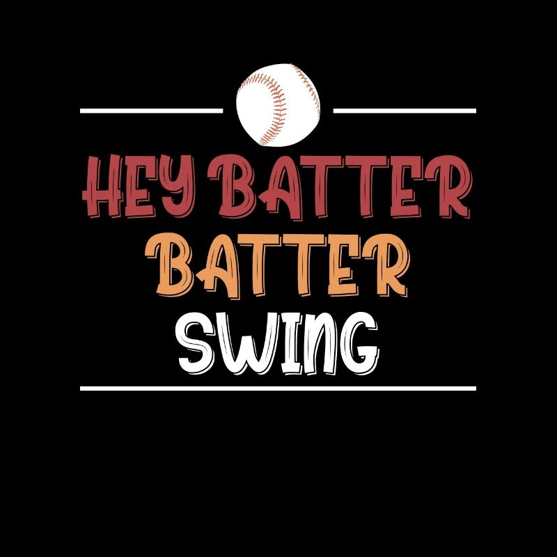 Hey Batter Batter Swing Chemise de baseball