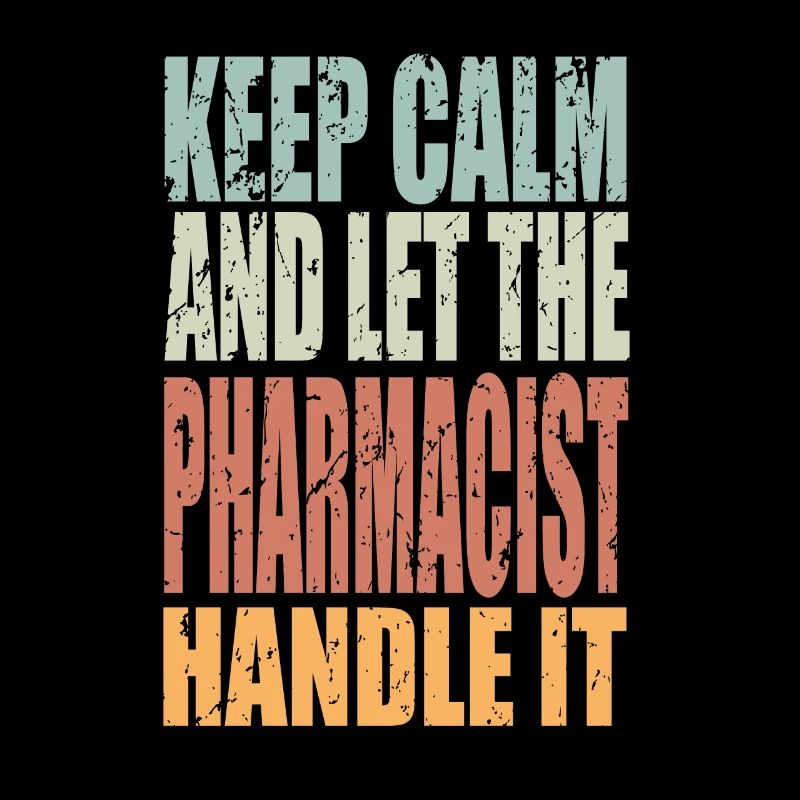 Keep Calm Apotheker Spruch