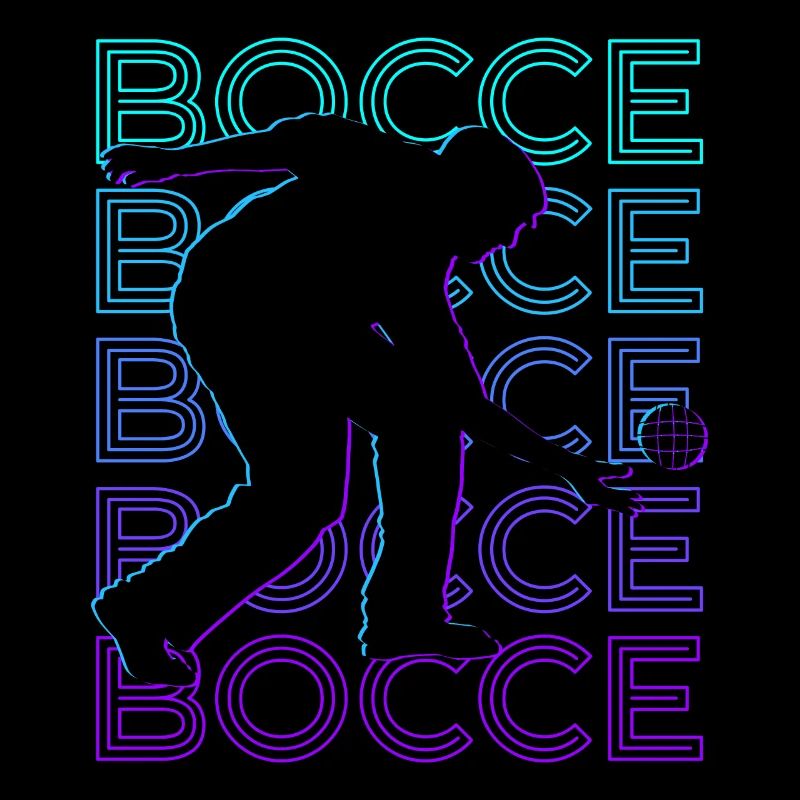 Boccia Bocci Retro Cadeau
