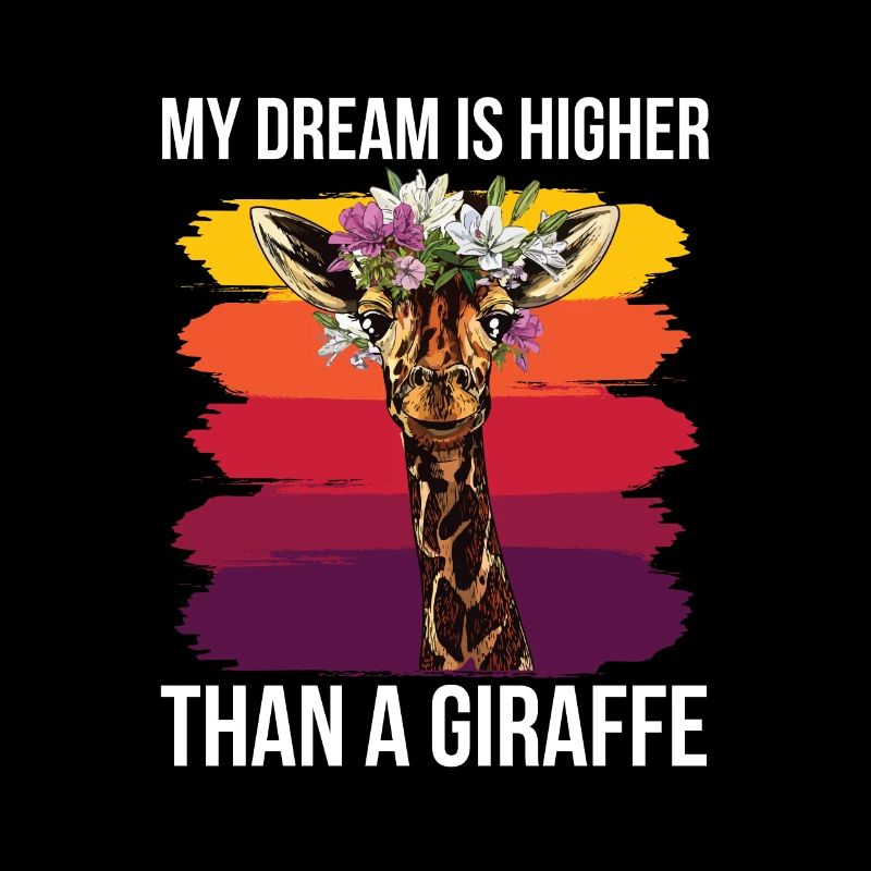 Giraffen Traum Afrika Giraffe Savanne