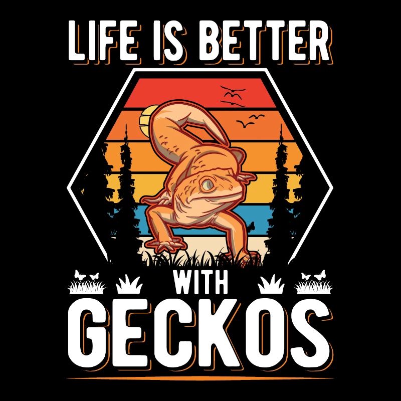 Life is better with Geckos Leopardengecko