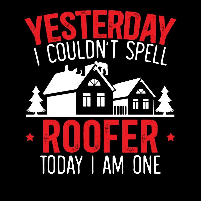 Ich bin ein Dachdecker Dachflüsterer Dach Ninja Job Dachdecker