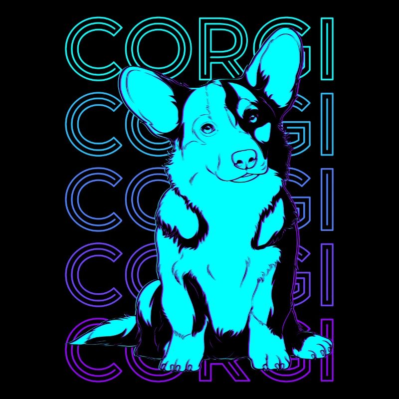 Corgi Retro Gift