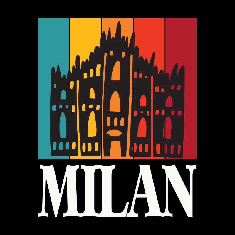 Mailand Domkirche Retro Mailänder Dom