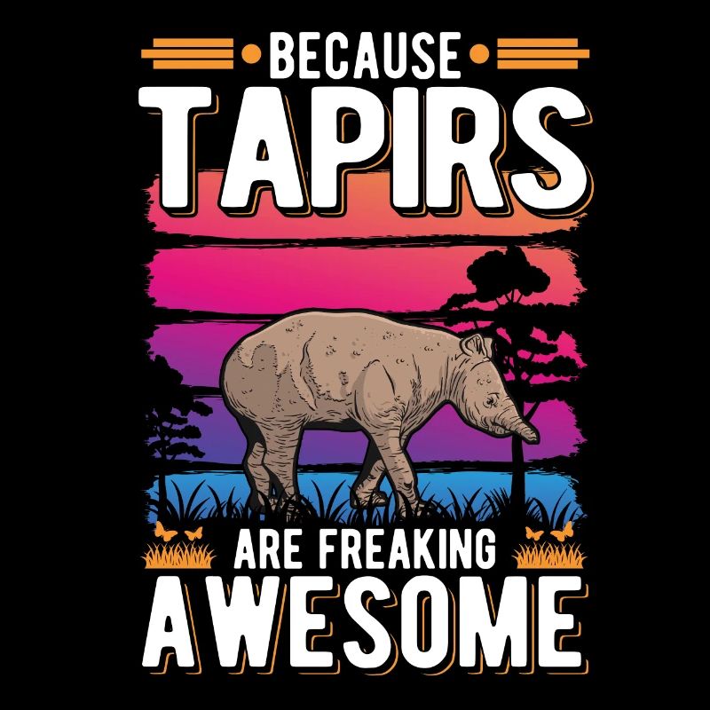 Parce que les Tapirs sont impressionnants