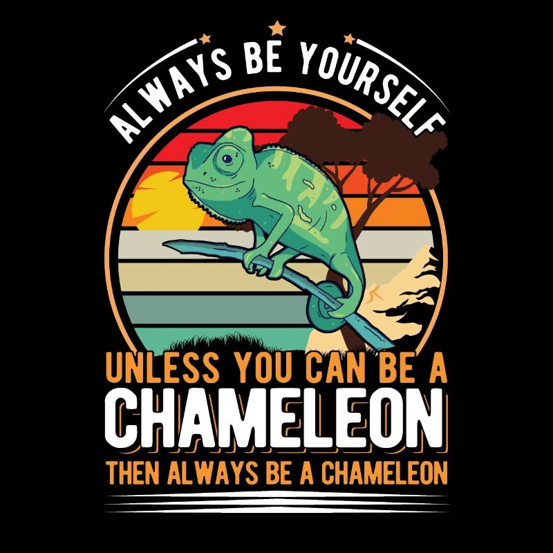 Chamäleon Geschenk Chameleon