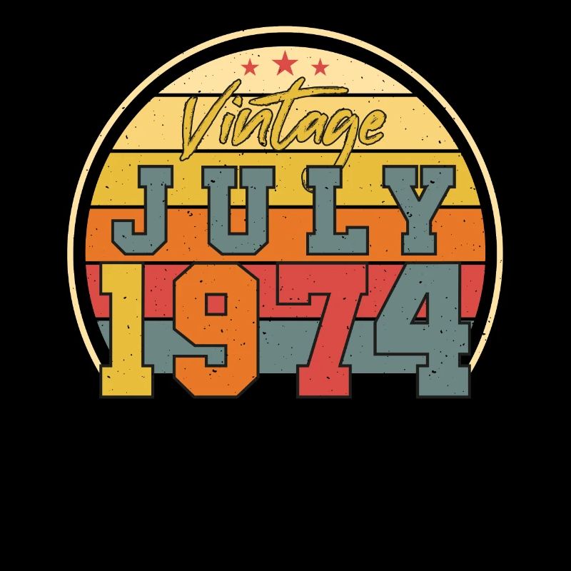 1974 Im Juli Geschenkidee