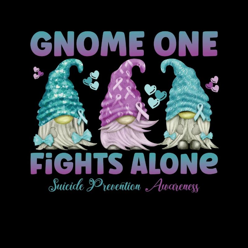 Gnome One Fights Suicide Prevention