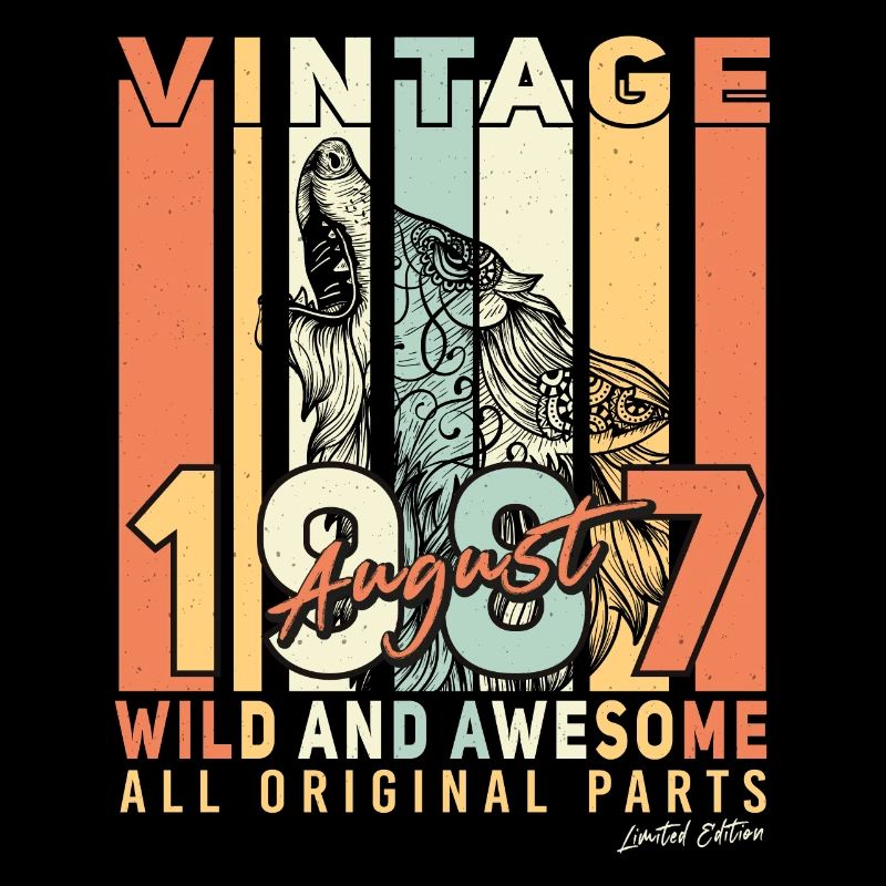 August 1987 Geburtstagsgruss