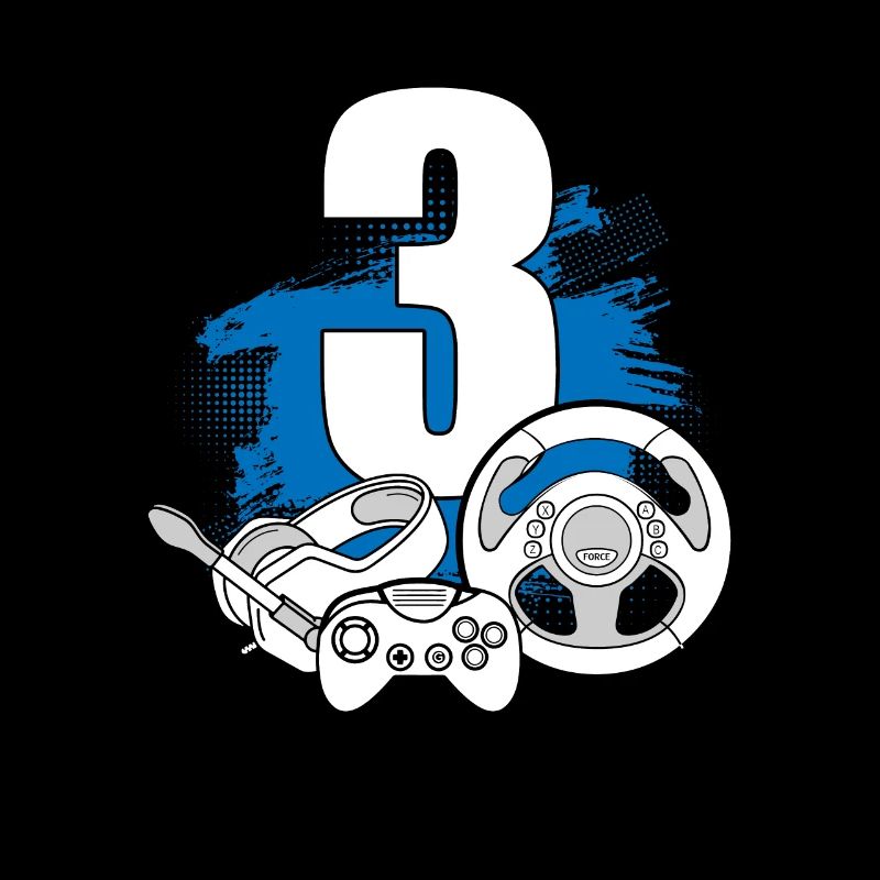 Gaming Controller 3 Jahre alt Videospieler