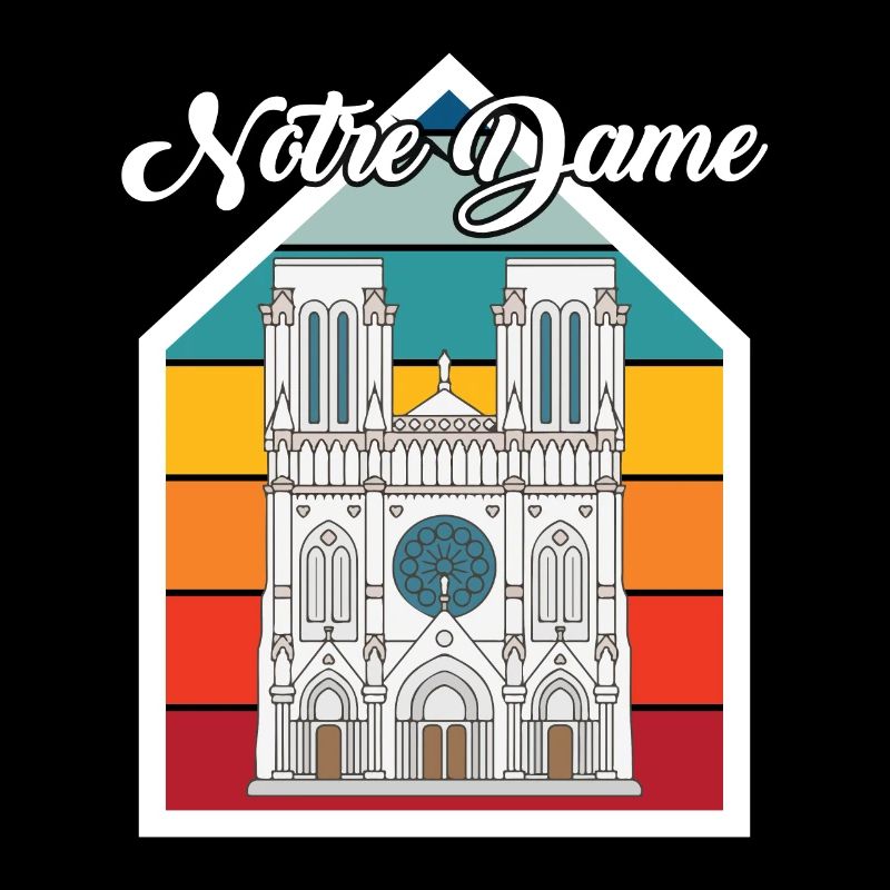 Nostalgie Cathédrale Notre-Dame de Paris Français