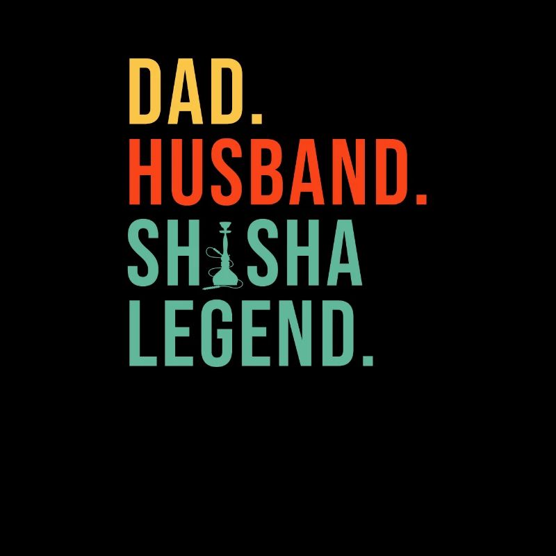 Shisha Papa Ehemann Hookah Wasserpfeife