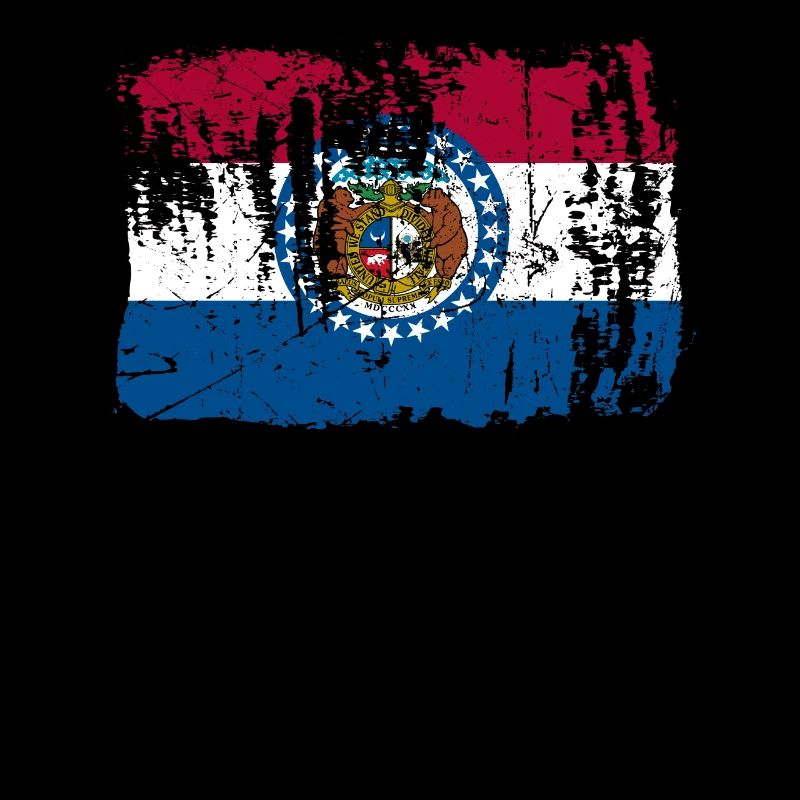 Cadeau drapeaux du Missouri