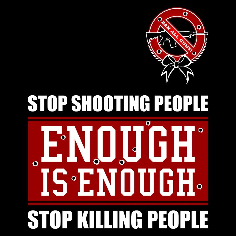 STOP SHOOTING PEOPLE! STOP KILLING PEOPLE!