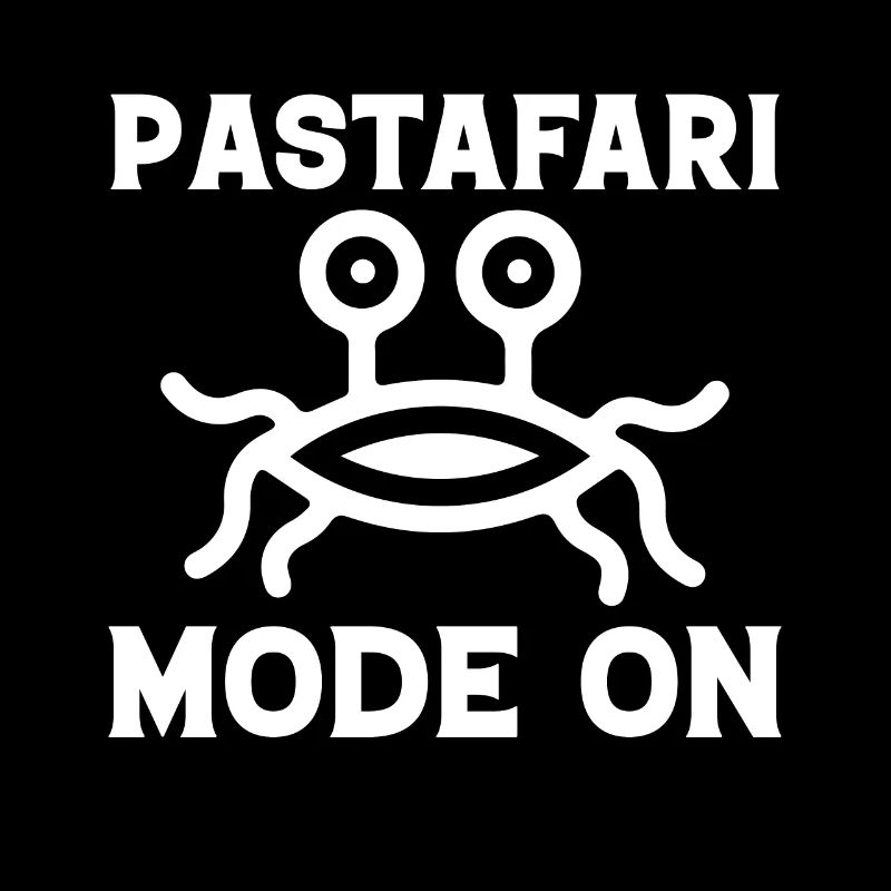 Pastafarianisme flying Spaghetti Monster