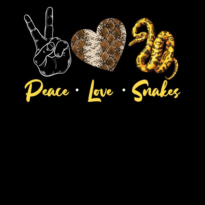 Snake Serpent Peace Love Snakes