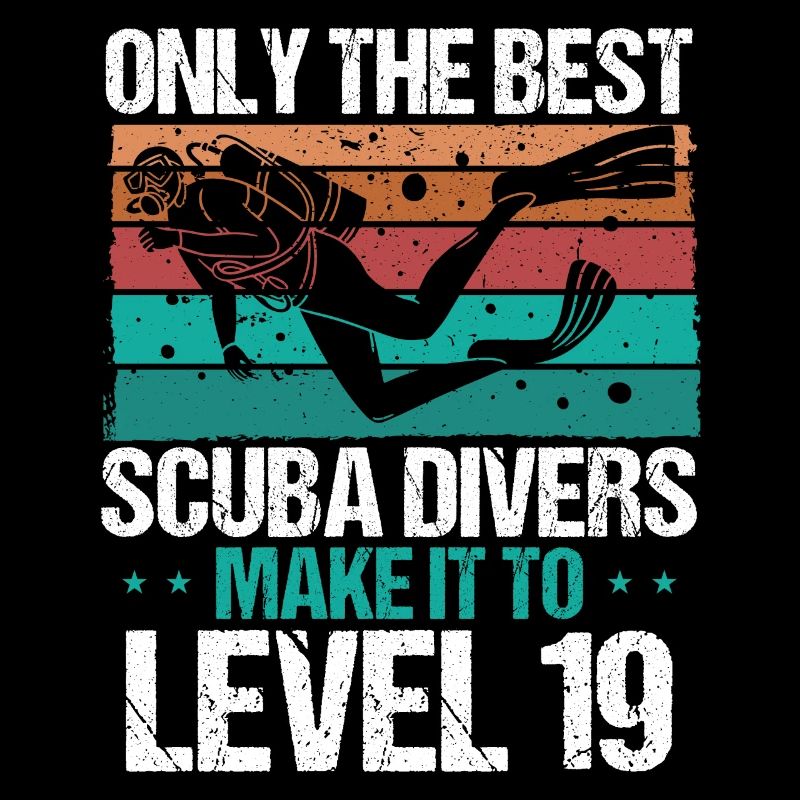 19 Scuba Diving Level 19 Year Diver Snorkeling