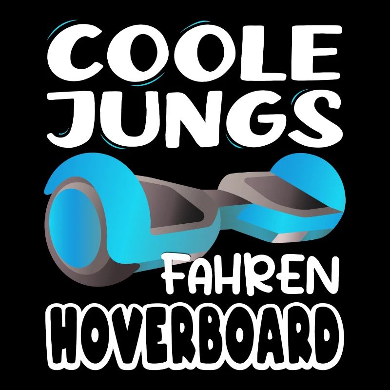 Hoverboarding Coole Jungs fahren Hoverboard