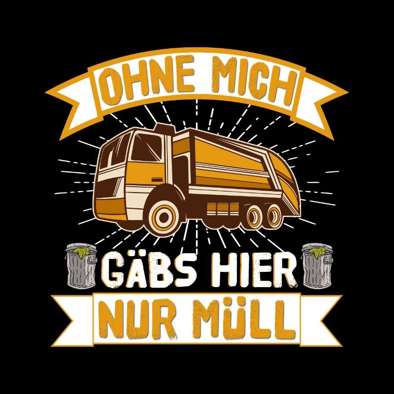 Müllabfuhr Müllauto Müllmann