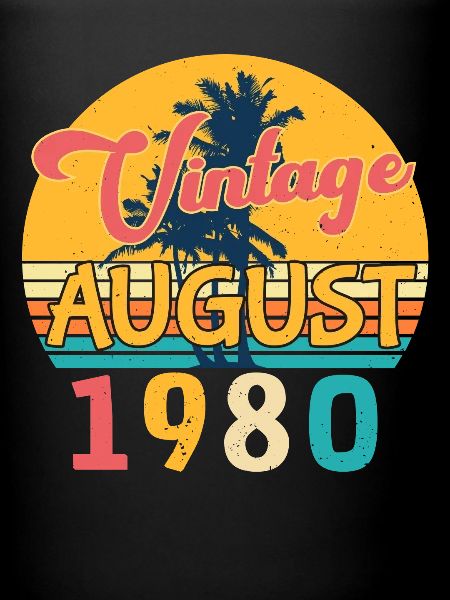 1980 août rétro