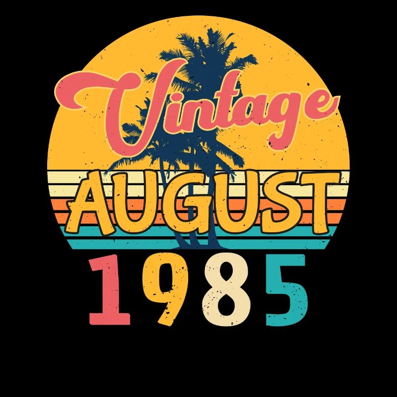 Année de construction 1985 en août
