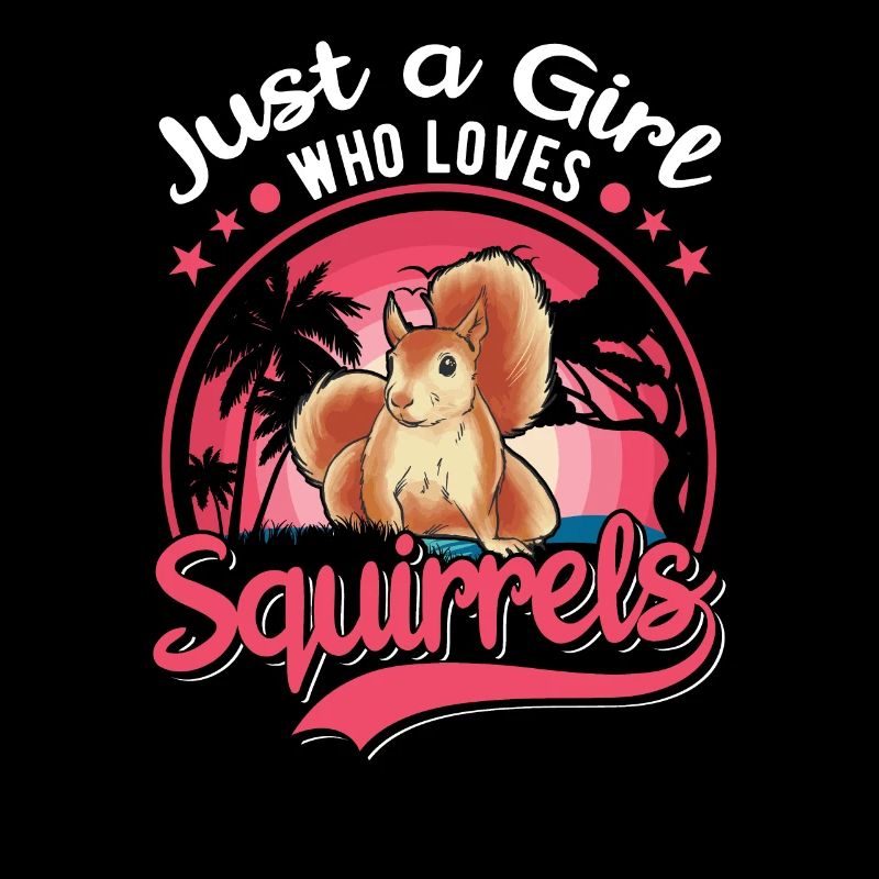 Eichhörnchen Mädchen Squirrel Grauhörnchen